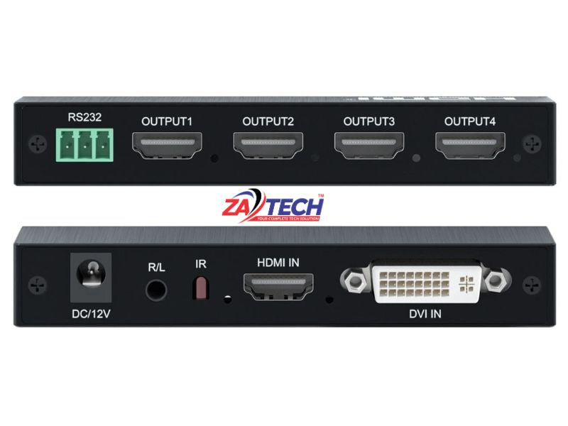ZATECH 4K 2X2 Hdmi Video Wall Controller
