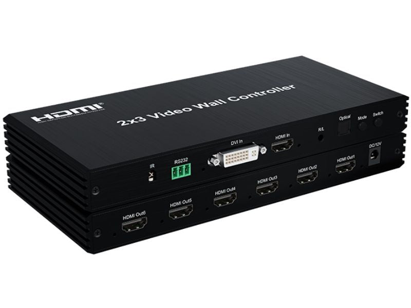 ZATECH 2X3 Hdmi Video Wall Controller