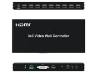 ZATECH 3X3 Hdmi Video Wall Controller