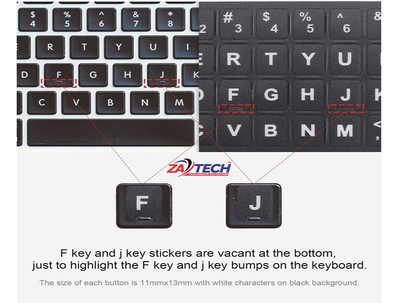 ZATECH Laptop Keyboard Sticker