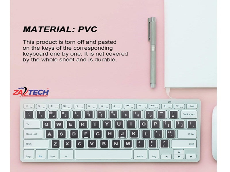ZATECH Laptop Keyboard Sticker