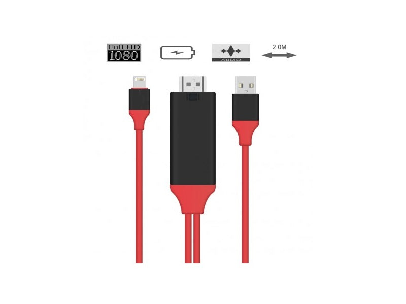 ZATECH Lightning To Hdtv Cable