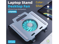 ZATECH Laptop Stand With Electric Fan