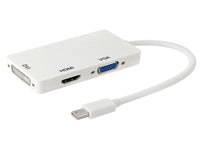 ZATECH Mini Display To Dvi+Hdmi+Vga