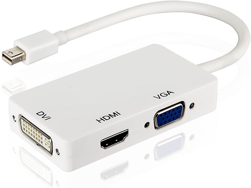 ZATECH Mini Display To Dvi+Hdmi+Vga