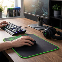 ZATECH Q-6 Silk-Gliding Mouse Pad - Smooth Surface, Non-Slip Base