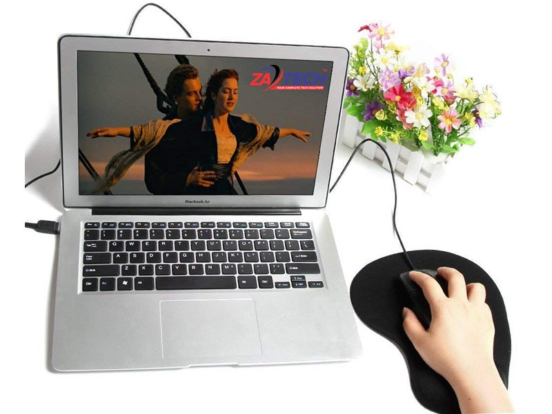 ZATECH Mouse Pad With Gel Wrist Sup F-02