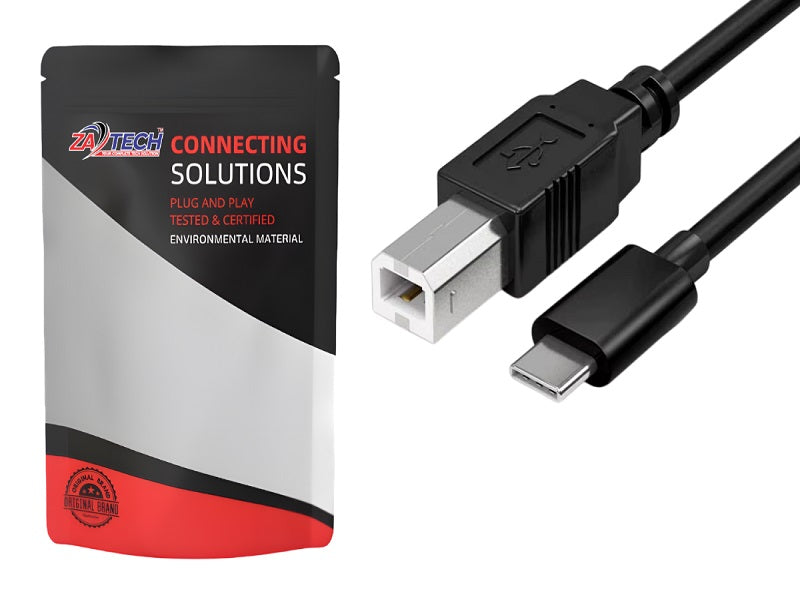 ZATECH Usb 2.0 Type C Printer Cable-1.5