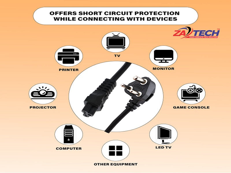 ZATECH 1.5Mtr Power Flower Cable
