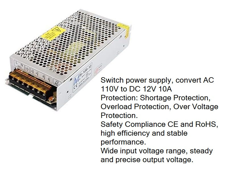 ZATECH CCTV Indoor 9Ch Power Supply