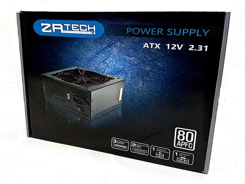 ZATECH 400 Watts Computer Power Supply