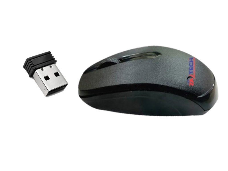 ZATECH Wireless Mouse Q10 Black