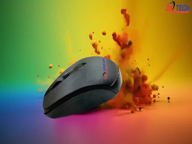 ZATECH Wireless Mouse Q10 Black