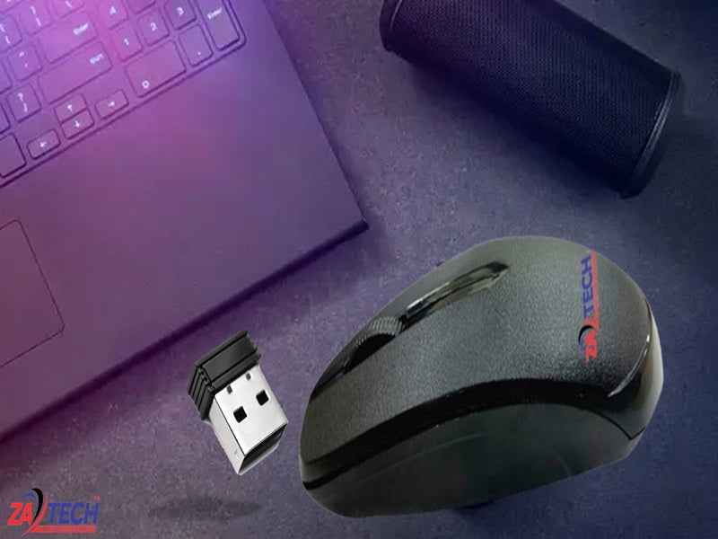 ZATECH Wireless Mouse Q10 Black