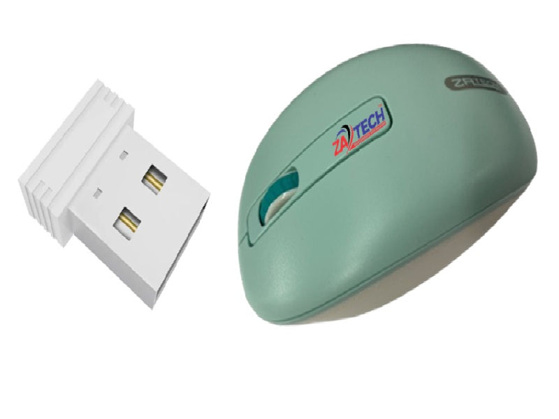 ZATECH Wireless Mouse Q10 Green
