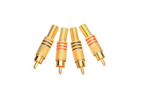 ZATECH Rca Connector Gold X 1 Pcs