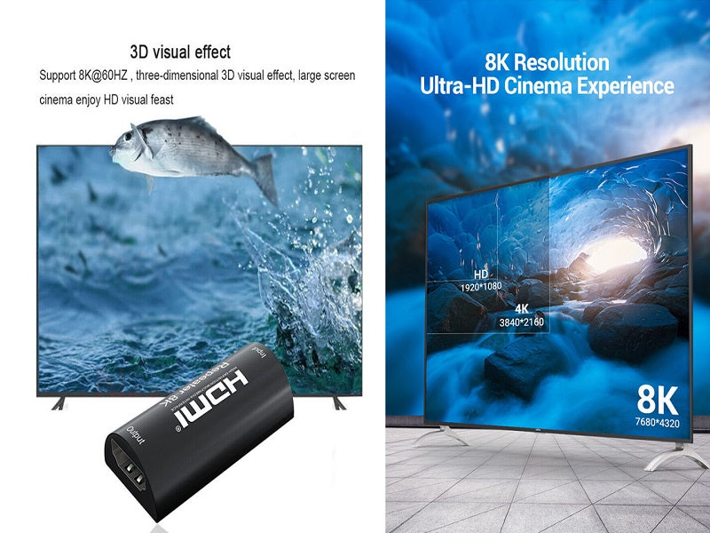 ZATECH Hdmi Repeater-8K