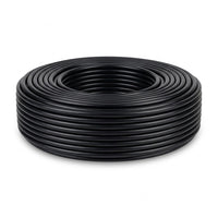 ZATECH Rg6 Approx 100Mtr128 Braid Black
