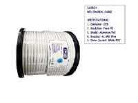 ZATECH Rg6  Approx 100Mtr 64 Braid Black