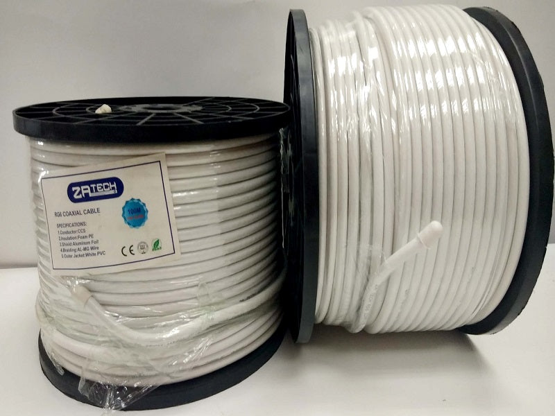 ZATECH Rg6 High Quality 144 Braid