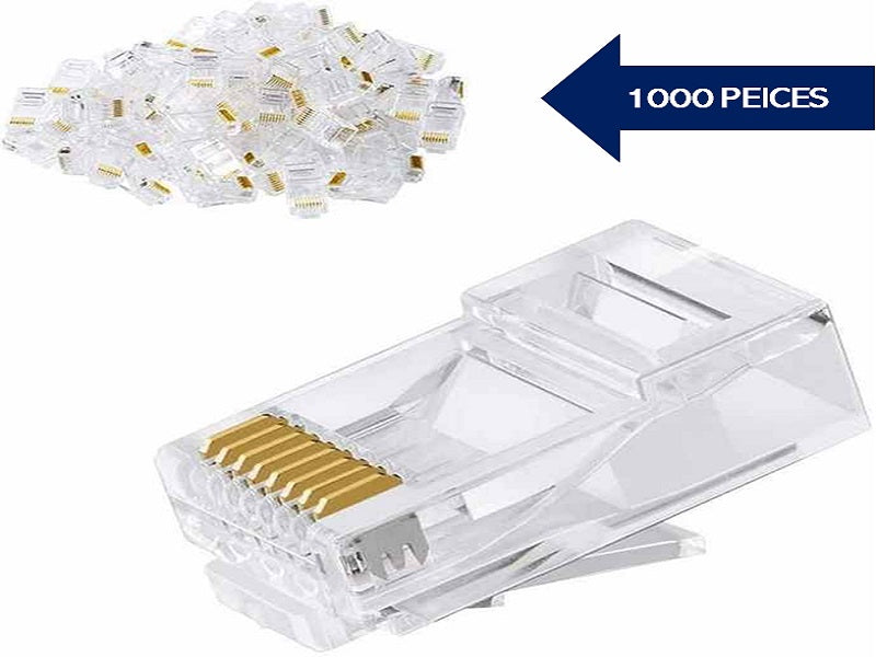 ZATECH Rj45 -Cat5 Connector 1000 Pcs