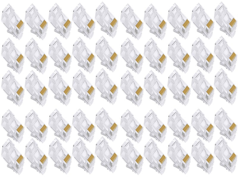 ZATECH Rj45 -Cat5 Connector 50 Pcs