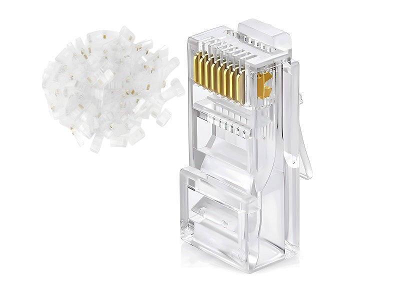 ZATECH Rj45 -Cat6  Connector 100 Pck