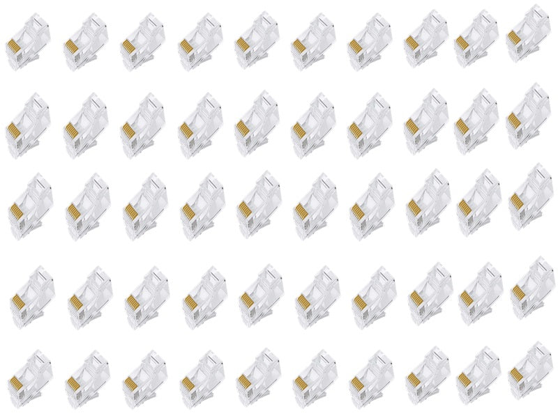 ZATECH Rj45 -Cat6  Connector 50 Pcs