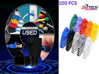 ZATECH Rj45 Rubber Boots X 100