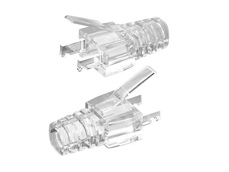 ZATECH Rj45 Clear Rubber Boots Each
