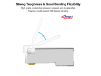 ZATECH  Rj45 Shilded -Cat5 100 Pck