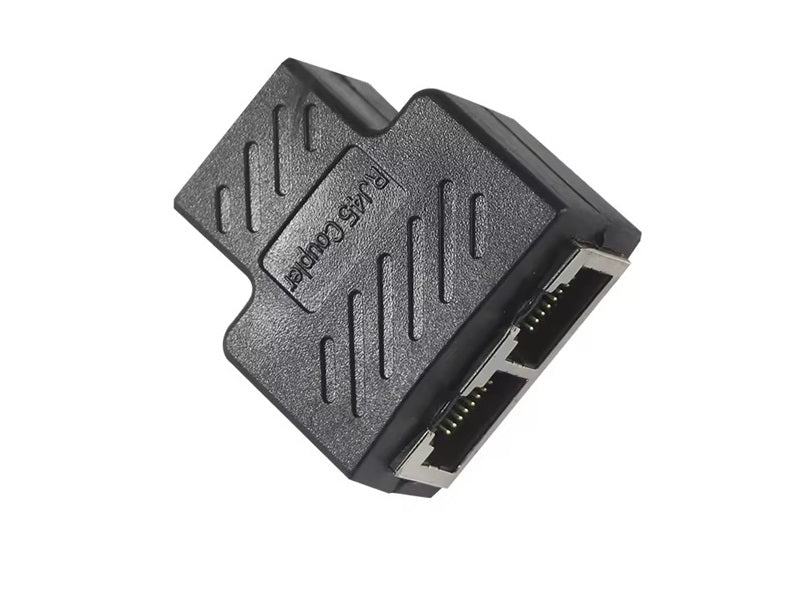 ZATECH Splitter Rj45 Fem To 2 Female Blk