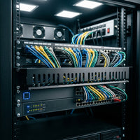 ZATECH CABLE Management 1U-24P Server Rk – view 2