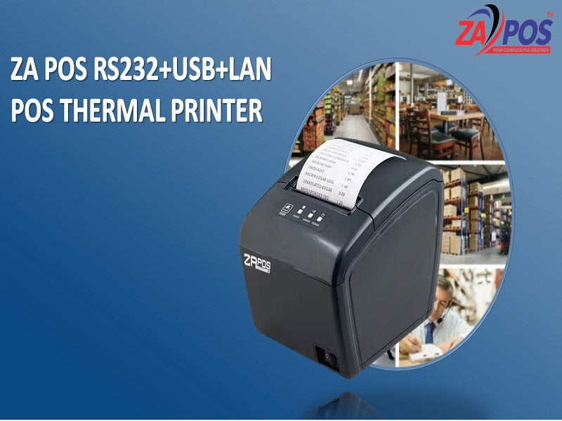 ZAPOS Rs232+Usb+Lan Pos Thermal Printer