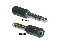 ZATECH Stereo 6.5 Male To 3.5 Female
