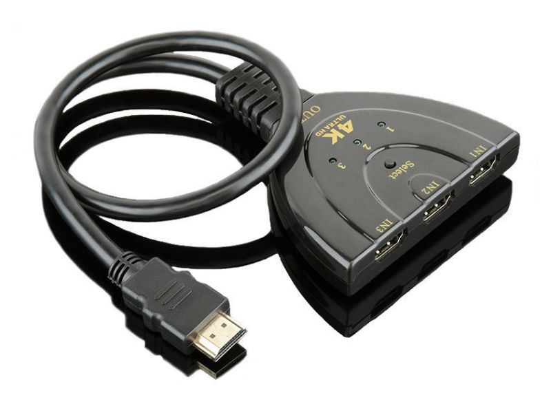 ZATECH 4K 3 Port Hdmi Switcher
