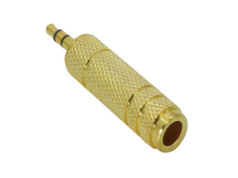 ZATECH Gold Stereo Male 3.5X 6.5 Female