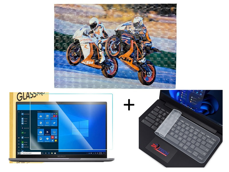 ZATECH Laptop Skin Pack 3 In 1