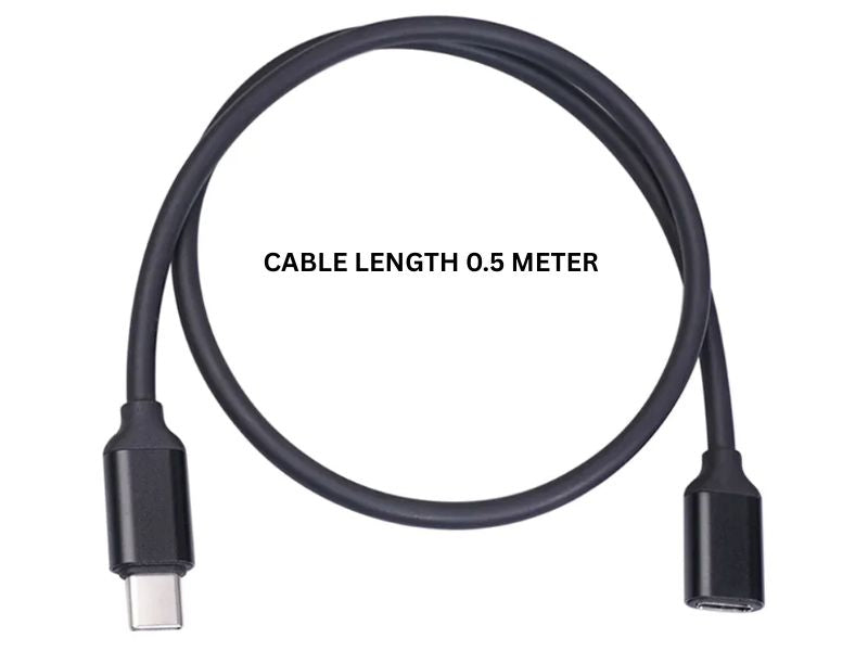 ZATECH Type C Extention Cable 0.5 Mtr