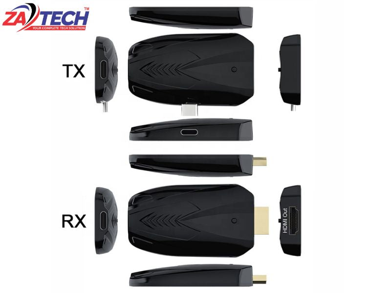 ZATECH TYPE C IN TO HDMI OUT WIRELESS