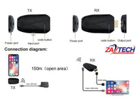 ZATECH TYPE C IN TO HDMI OUT WIRELESS