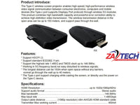 ZATECH TYPE C IN TO HDMI OUT WIRELESS