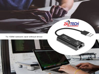 ZATECH Usb Lan Adaptor 2.0 Gigabit