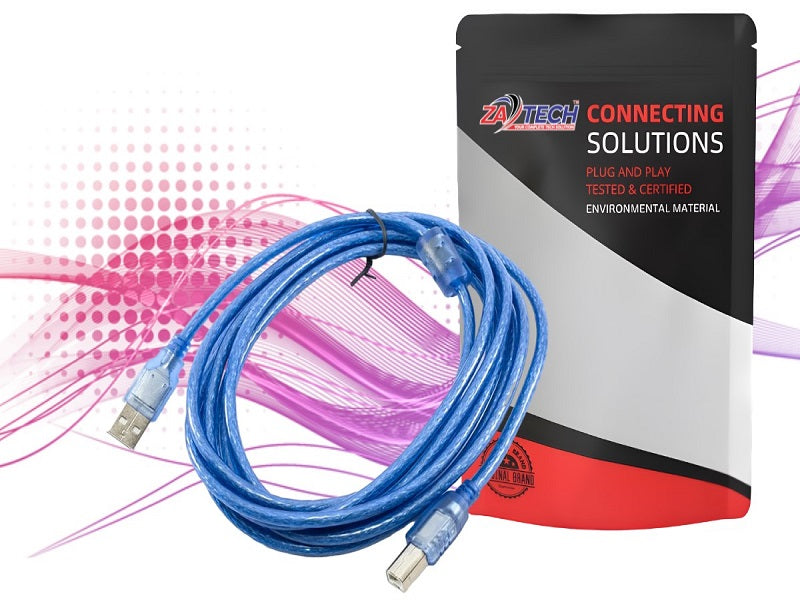ZATECH Usb Printer Cable 1.5 Mtr