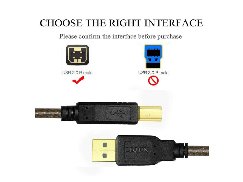 ZATECH Usb Printer Cable 25 Mtr