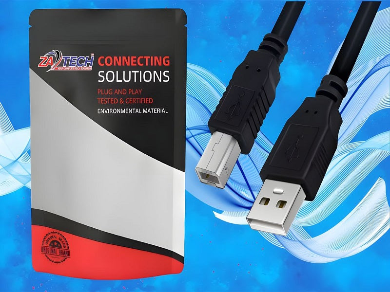 ZATECH Usb Printer Cable 3 Meter