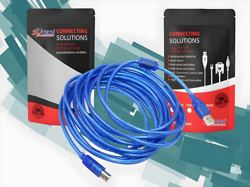 ZATECH Usb Printer Cable 5 Meter