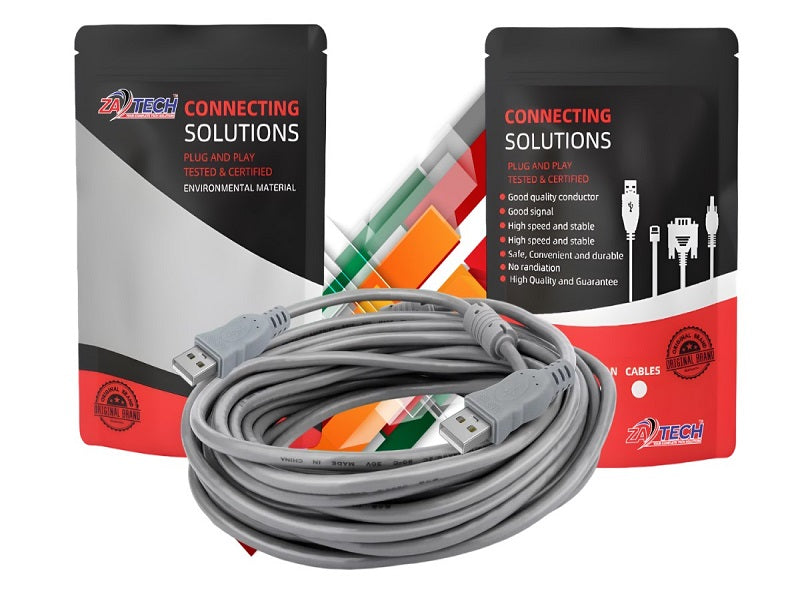 ZATECH Usb 2 Usb Cable 3 Mtr