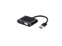 ZATECH Usb 3.0 To Vga + Hdmi Adapter