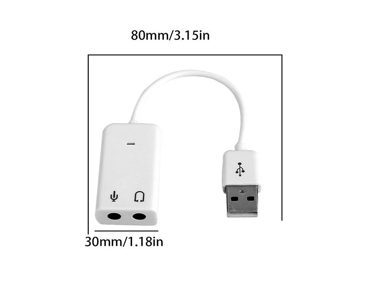 ZATECH Usb Sound Adaptor